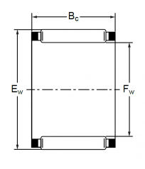 Подшипник Серия K и KT (подшипники без колец) Подшипник K 18x24x25 (KT) по выгодным ценам Кызыл